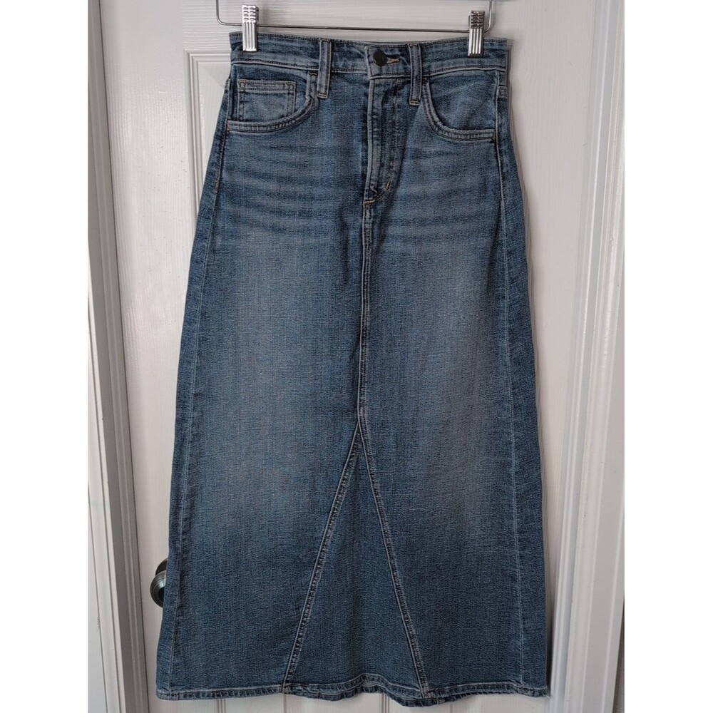 Joe's Jeans Delia Denim Maxi Skirt Size 24